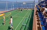 Norwegian Jewel. Спортивная площадка Basketball & Volleyball & Tennis Court