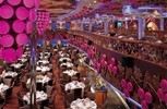 Carnival Miracle. Ресторан Bacchus Dining Room
