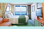 Ovation of The Seas. Смежная каюта с балконом категории BC