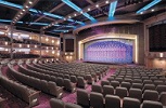 Radiance Of The Seas. Театр Aurora Theatre