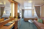 Voyager Of The Seas. Каюта с  балконом Deluxe Oceanview категории 6D